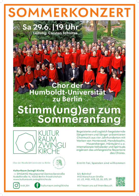 Plakat Sommerkonzert
