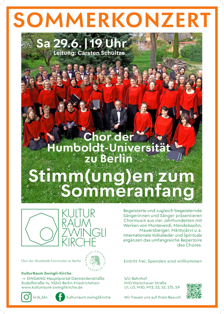 Plakat Sommerkonzert